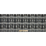 Gray and Beige Abstract Jacquard
