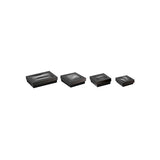 Packnwood Bakeable Black Kray Box with Lid, 34 oz, 5.5" x 5.5" x 2" H, Case of 100
