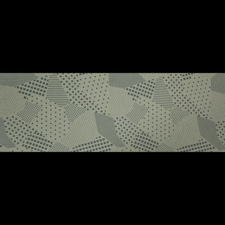 Mellow Yellow Geometric Poly-Cotton Burnout