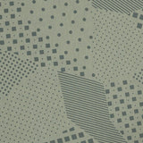Mellow Yellow Geometric Poly-Cotton Burnout