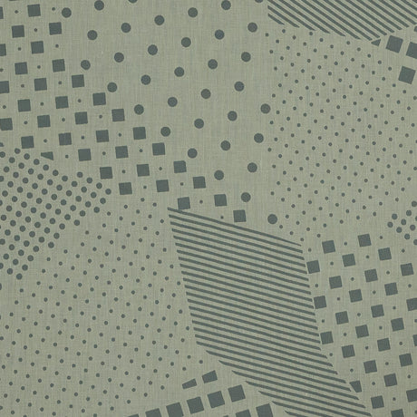 Mellow Yellow Geometric Poly-Cotton Burnout