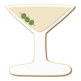 Martini Glass Cookie Cutter 4.25 in B1474