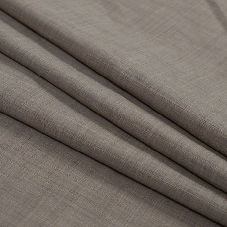 Winter Twig Striped Lightweight Wool Woven with Give