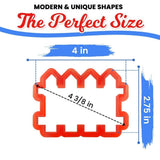 Fence Castle Cookie Cutter 4 in x 2.75 in PC0467