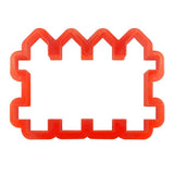 Fence Castle Cookie Cutter 4 in x 2.75 in PC0467