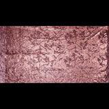 Stretch Velour with Sequins - Dusty Rose