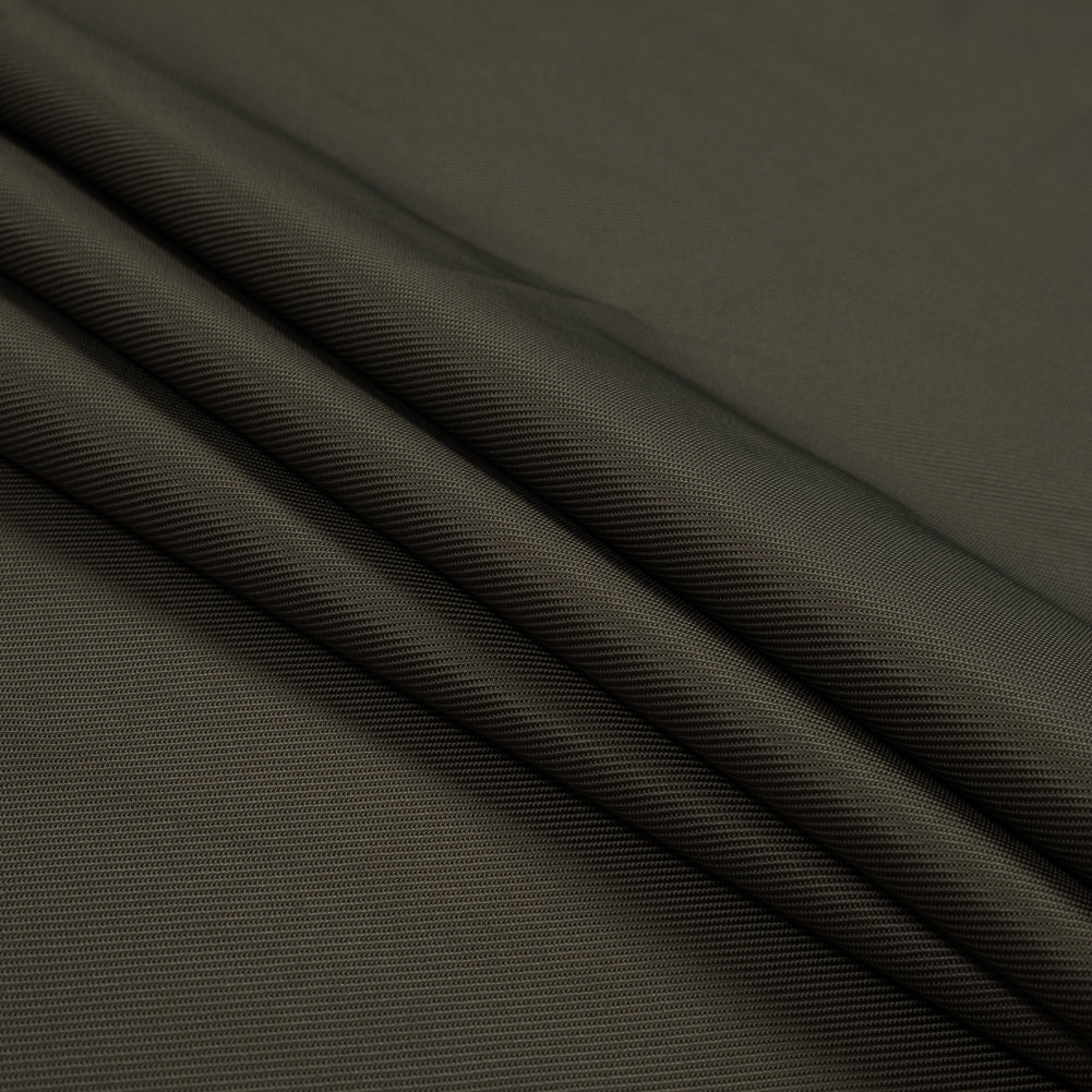 Army Green Polyester Serge Twill