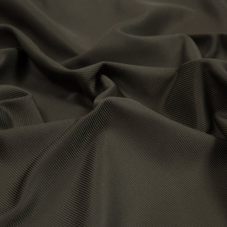 Army Green Polyester Serge Twill