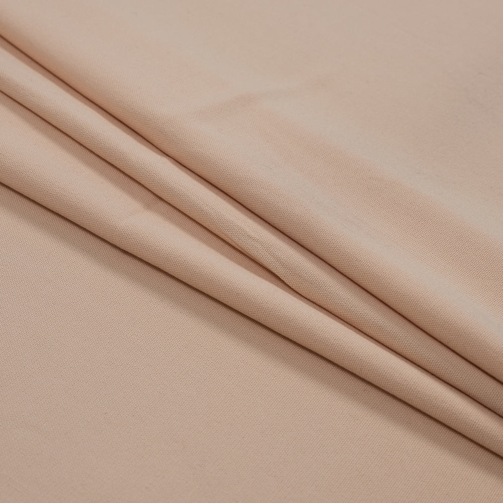 Peach Stretch Cotton Woven