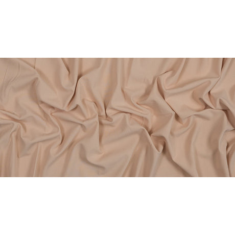 Peach Stretch Cotton Woven