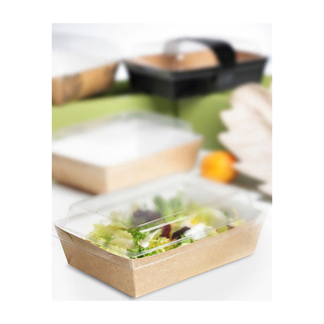 Packnwood Clear Lid for 210PAN850, 8.85" x 7.08" x 1.45" H, Case of 200