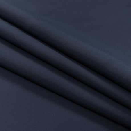 Navy Polyester Woven