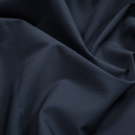 Navy Polyester Woven