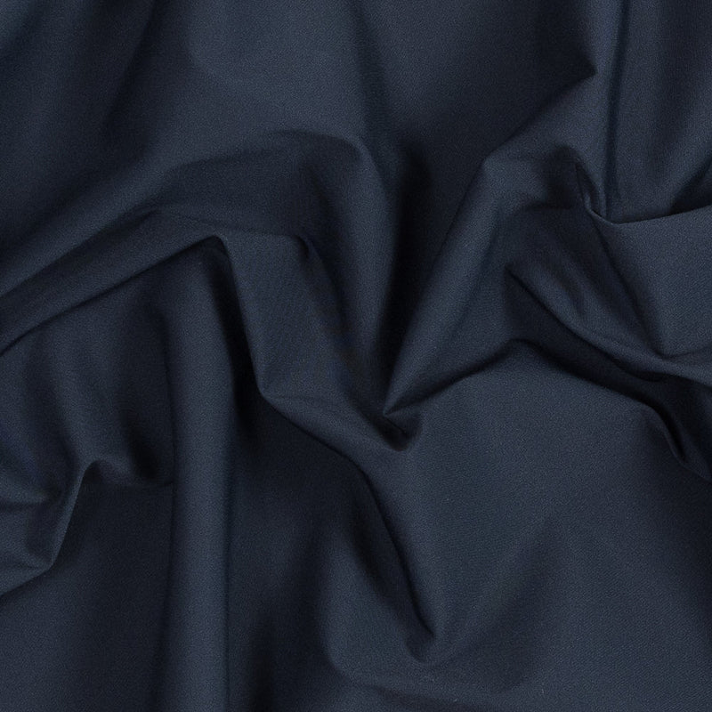 Navy Polyester Woven