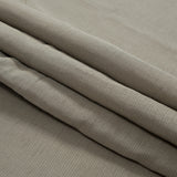 Timber Wolf Green Rayon and Polyester Ottoman