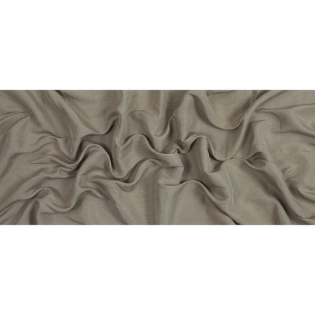 Timber Wolf Green Rayon and Polyester Ottoman