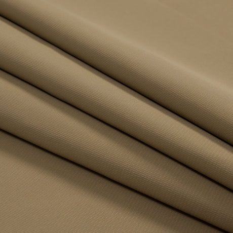 Camel Beige Polyester Dobby Jacquard