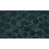 Emerald Green Wool and Acrylic Netting Backed by Fine Floral Knit