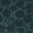 Emerald Green Wool and Acrylic Netting Backed by Fine Floral Knit