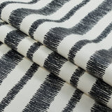 Phillip Lim Small Ivory and Black Striped Digitally Printed Lamb Leather