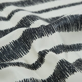 Phillip Lim Small Ivory and Black Striped Digitally Printed Lamb Leather