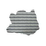 Phillip Lim Small Ivory and Black Striped Digitally Printed Lamb Leather