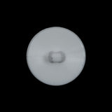 White Floral Plastic Shank-Back Button - 36L/23mm