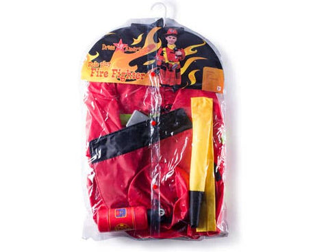 Fire Fighter Role Play Dress Up Costume Set