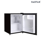 2.5 Cu Ft One Door Mini Fridge Black Compact Energy Star Rated Refrigerator