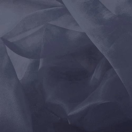 1 Yard Sheer Organza Fabric Crystal Sparkle 60 Inch Width for Dresses & Decor 100% Polyester