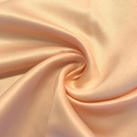 1 Yard Heavyweight Matte Duchess Satin 100% Polyester, Peau de Soie Fabric for Gowns Decor 60 Inch Width