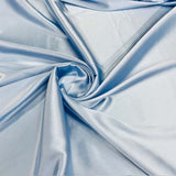 1 Yard Premium 250 GSM Bridal Stretch Satin Fabric Glossy Soft Material for Gowns 60 Inch Width 100% Polyester