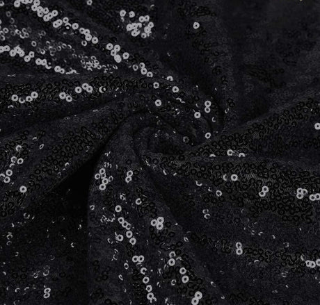 1 Yard Shimmering Sequin Fabric Stretch Mesh 54 Inch Width for Dresses & Decor