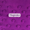 Tela de felpa ultra suave Minky Dot de 1 yarda, 100% poliéster para manualidades, 60 pulgadas de ancho