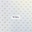 Tela de felpa ultra suave Minky Dot de 1 yarda, 100% poliéster para manualidades, 60 pulgadas de ancho