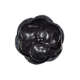Italian Gunmetal Knot Metal Shank-Back Button - 40L/25.5mm