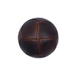 Italian Bark Etched Plastic Shank-Back Button - 36L/23mm