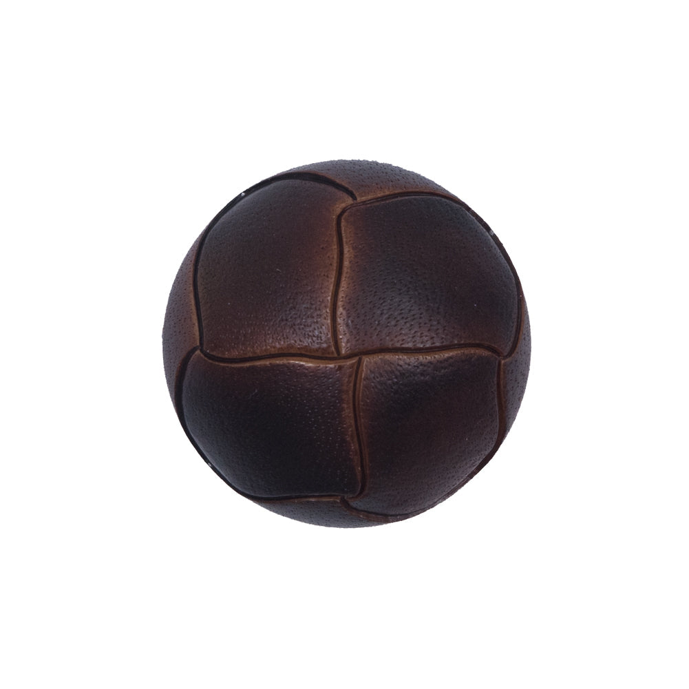 Italian Bark Etched Plastic Shank-Back Button - 36L/23mm
