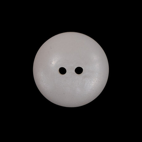 Ivory Plastic Two-Hole Button - 36L/23mm