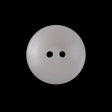 Ivory Plastic Two-Hole Button - 36L/23mm