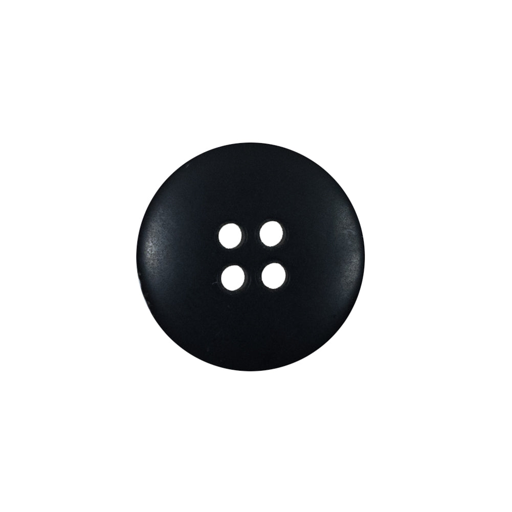 Black 4-Hole Plastic Button - 30L/19mm