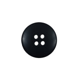 Black 4-Hole Plastic Button - 30L/19mm