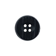 Black 4-Hole Plastic Button - 30L/19mm