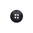 Gray Swirl 4-Hole Plastic Button - 24L/15mm