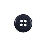 Navy Plastic 4-Hole Button - 24L/15mm