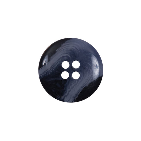 Blue 4-Hole Plastic Button - 32L/20mm