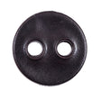 Dark Brown 2-Hole Painty Waist Plastic Button - 44L/28mm