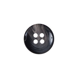 Gray Plastic 4-Hole Button - 24L/15mm