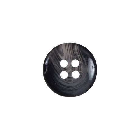 Gray Plastic 4-Hole Button - 24L/15mm