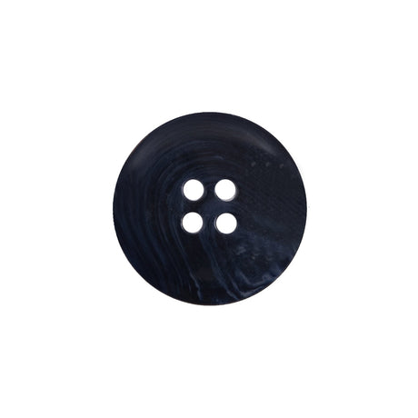 Navy Blue Plastic 4-Hole Button - 32L/20mm